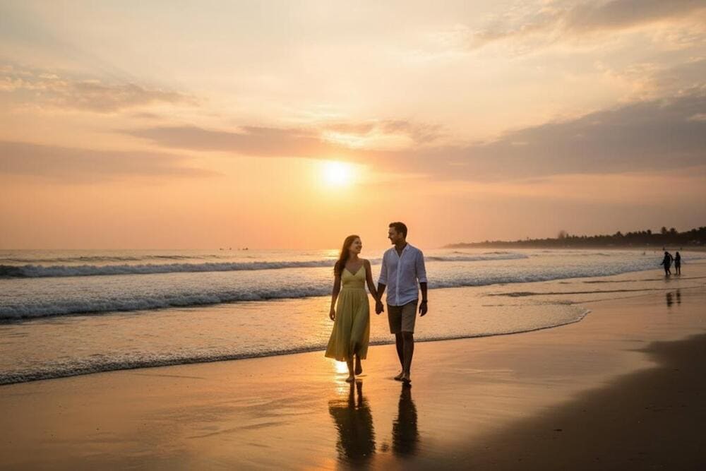 Ngắm bình minh và hoàng hôn trên biển